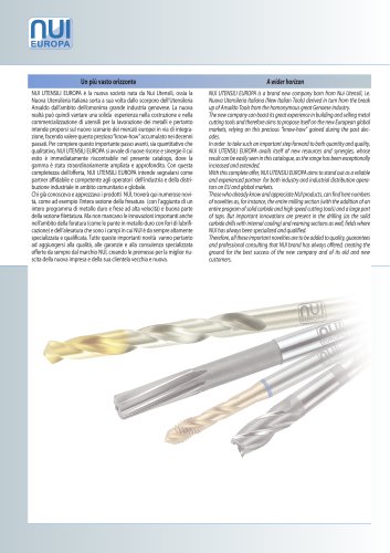 NUI Drilling Catalog