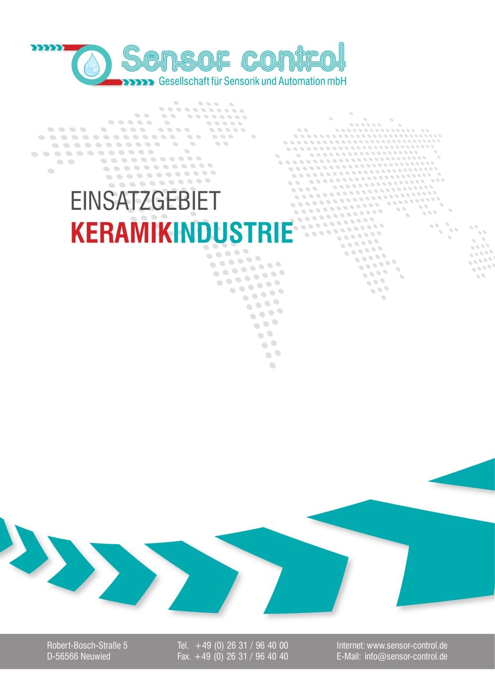 Anwendung Keramik Industrie - SENSOR CONTROL GmbH