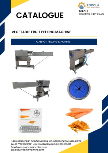 CARROT PEELING MACHINE