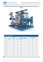KXM Series Zero-Purge Heat-of-Compression Regenerative Desiccant Air Dryer