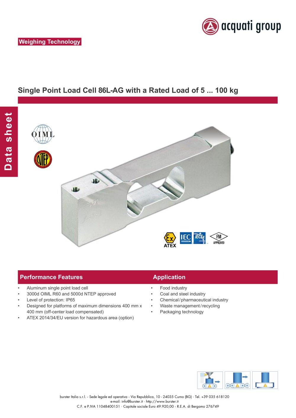 Load Cell - Acquati Group