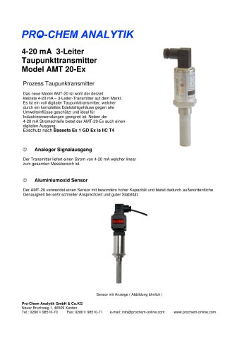  Produktdatenblatt AMT