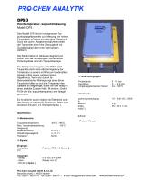 Produktdatenblatt DPS3