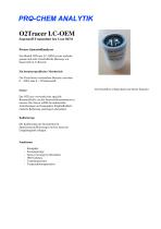 Produktdatenblatt O₂ Tracer LC OEM
