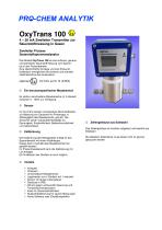  Produktdatenblatt OxyTrans 100