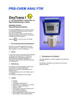  Produktdatenblatt OxyTrans I