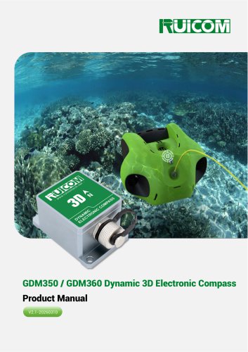 GDM350 / GDM360 Dynamic 3D Electronic Compass