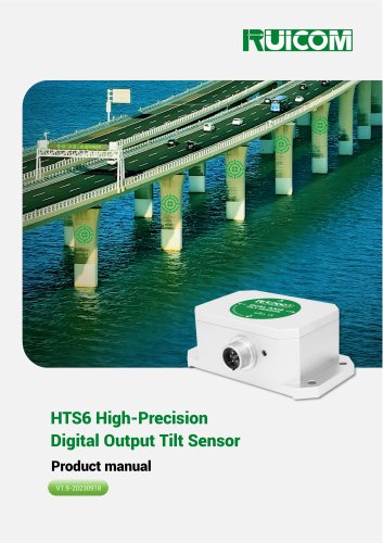 HTS6 High-Precision Digital Output Tilt Sensor