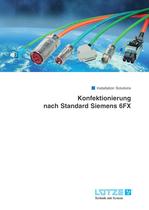 Konfektionierung nach Standard Siemens 6FX - 1