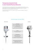 Temperaturmesstechnik, Thermometer und Transmitter für die Prozessindustrie -16