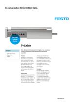 Pneumatischer Minischlitten DGSL-1