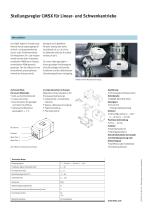 Stellungsregler CMSX für Linear- und Schwenkantriebe - 2