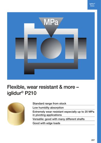 Flexible, wear resistant & more – iglidur® P210