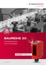 Baureihe 25 - Lichtschranken und Lichttaster - 1