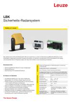 Flyer LBK - Safety Radar System - 1