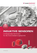 Induktive Sensoren - Umfassendes Sortiment für die Automatisierungstechnik - 1