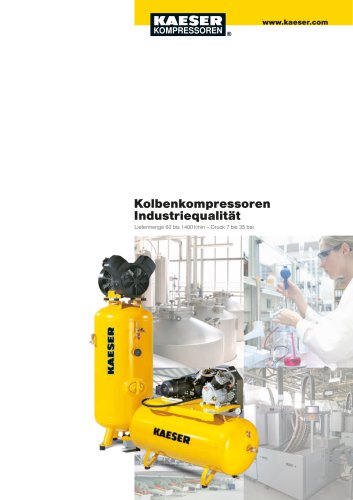 Kolbenkompressoren Industriequalität