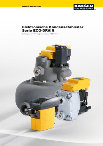 Kondensatableiter Serie ECO DRAIN