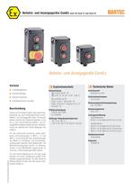 Befehls- und Anzeigegeräte ComEx auch für Zone 21 und Zone 22 - 1