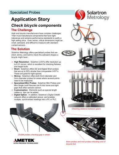 Gauging Probes / Check bicycle components