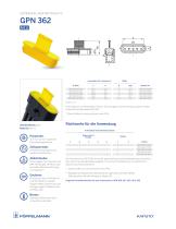 Datenblatt GPN 362