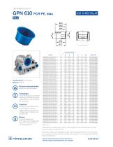 Datenblatt GPN 610 PCR-PE, blau - 2