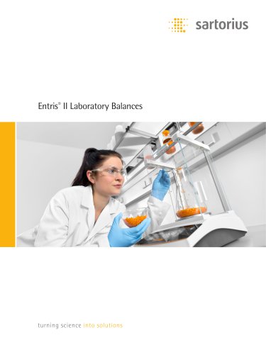 Entris®  II Laboratory Balances