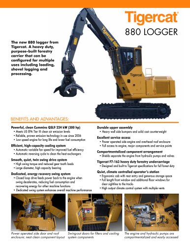 Tigercat 880 LOGGER