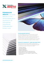 Foamalux White brochure - German - 2