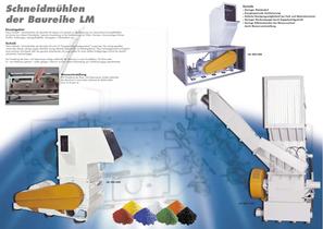 Kunststoff-Schneidmühlen der Baureihe LM - 2