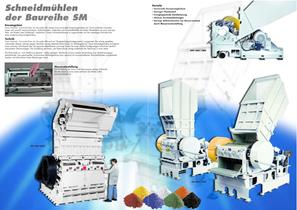 Kunststoff-Schneidmühlen der Baureihe SM - 2