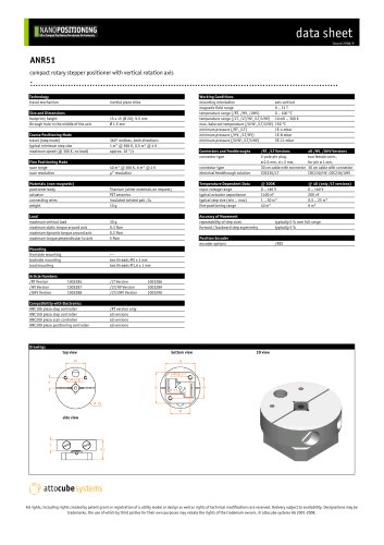 compact rotary stepper positioner