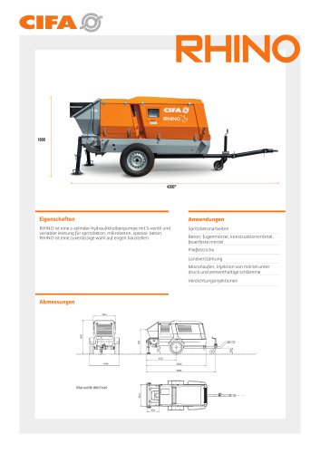 RHINO - DE | Datasheet