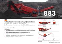 Terex® Finlay 883 - 1