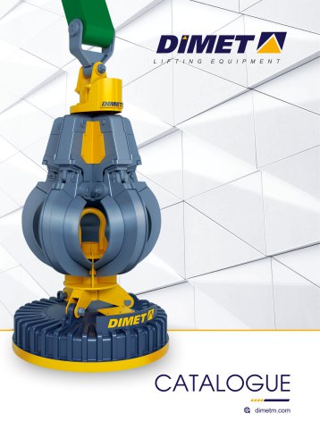 DIMET Lifting equipment - ENG catalogue 2022