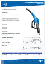 Automatic delivery gun for ADBLUE: TOPW2-ADBLUE