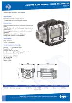 Digital flow meter: K24-ALU