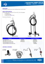 Pneumatics pumps for oil: GRH400xx