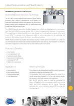 OMVE HT220DSI Laboratory UHT/HTST system