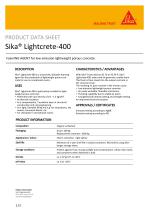 Sika® Lightcrete-400