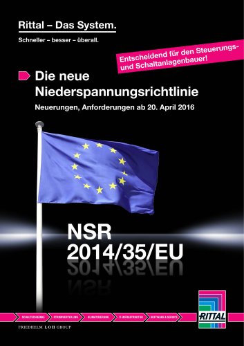 Die neue Niederspannungsrichtlinie NSR 2014/35/EU