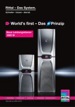 Rittal World's first - Das Blue e+ Prinzip