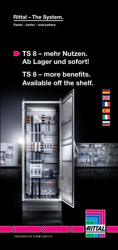 TS 8 – mehr Nutzen. Ab Lager und sofort! / TS 8 – more benefits. Available off the shelf.