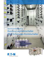 Sortimentskatalog Dumeco Lasttrennschalter QSA Sicherungs-Kombischalter - 1