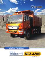 XCMG 6x4 Dump Truck Loading Capacity 14000kg NCL3258