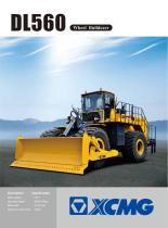 XCMG official DL560 350HP Wheel Bulldozer