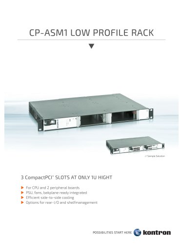 CP-ASM1 LOW PROFILE RACK