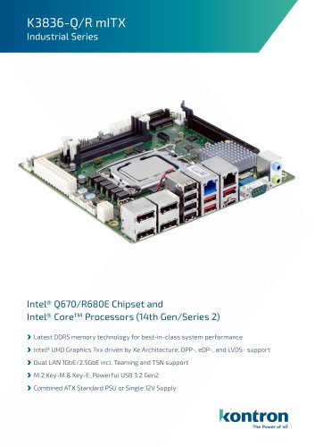 K3836-Q/R mITX