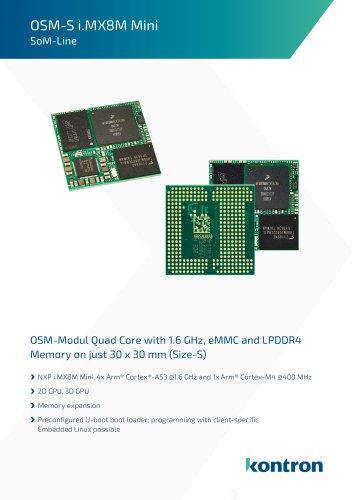 OSM-S i.MX8M Mini