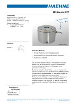 3-Achsen Druckkraftsensor XYZ